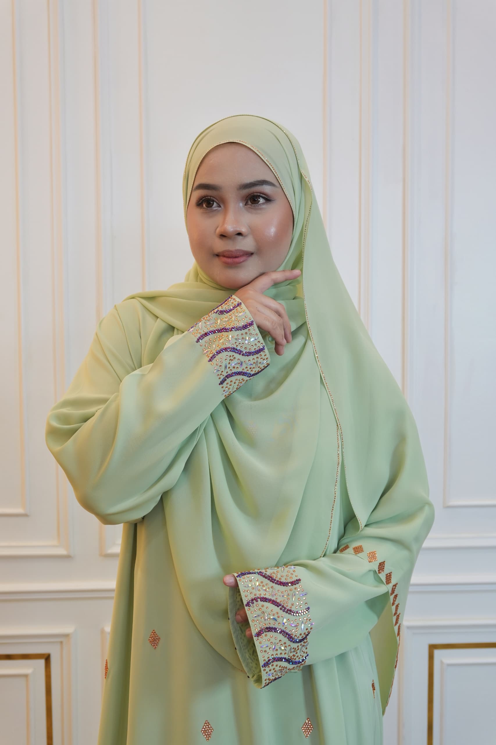 ABAYA ELISA GREEN