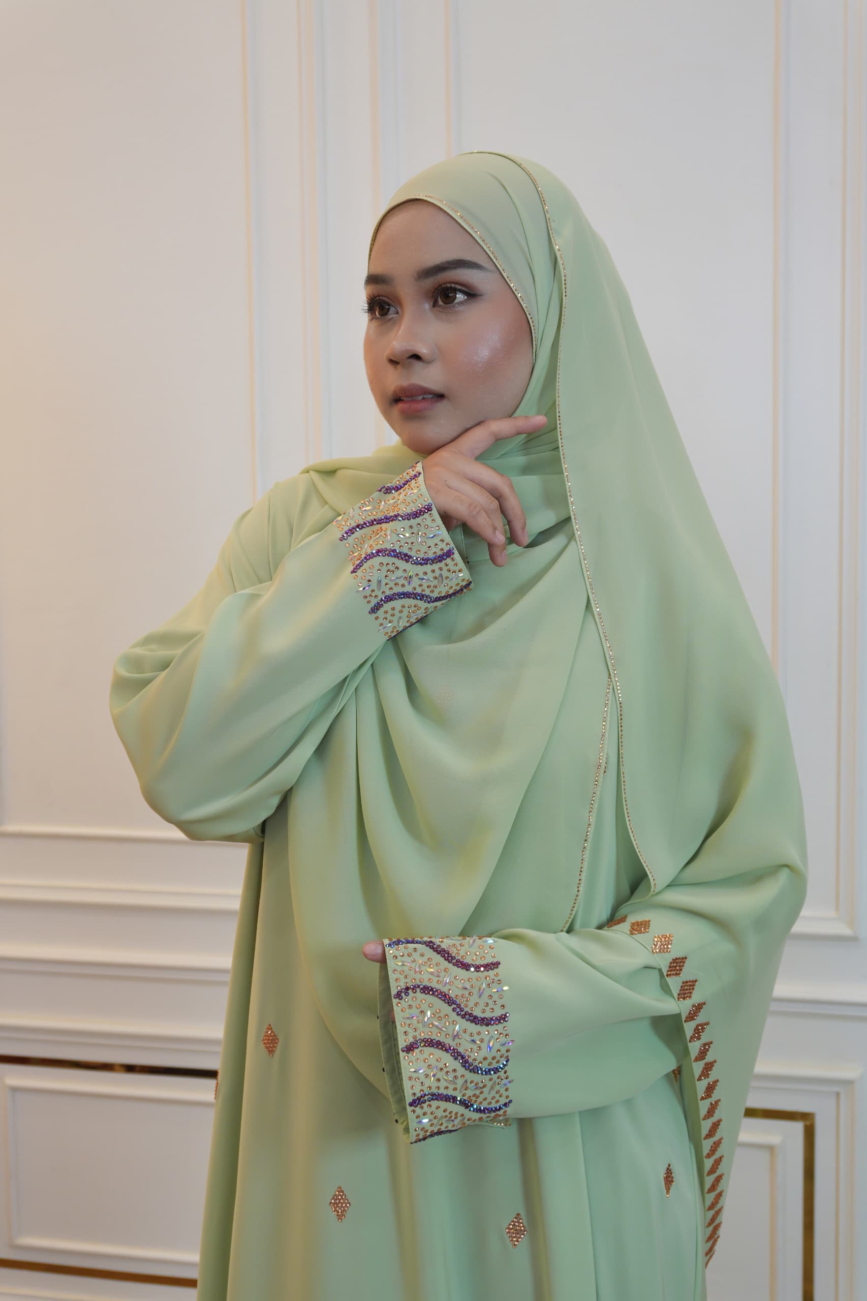 ABAYA ELISA GREEN