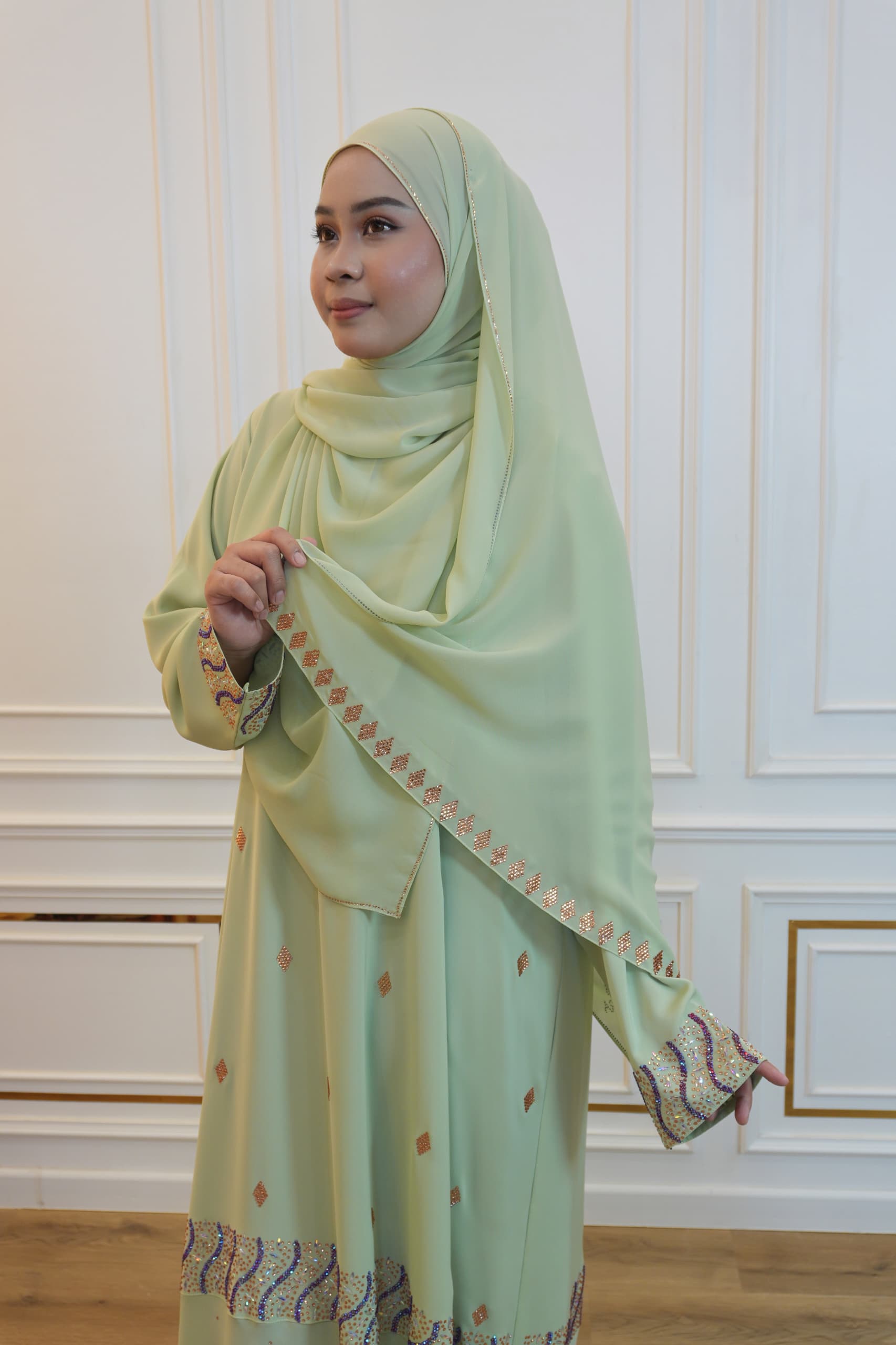 ABAYA ELISA GREEN