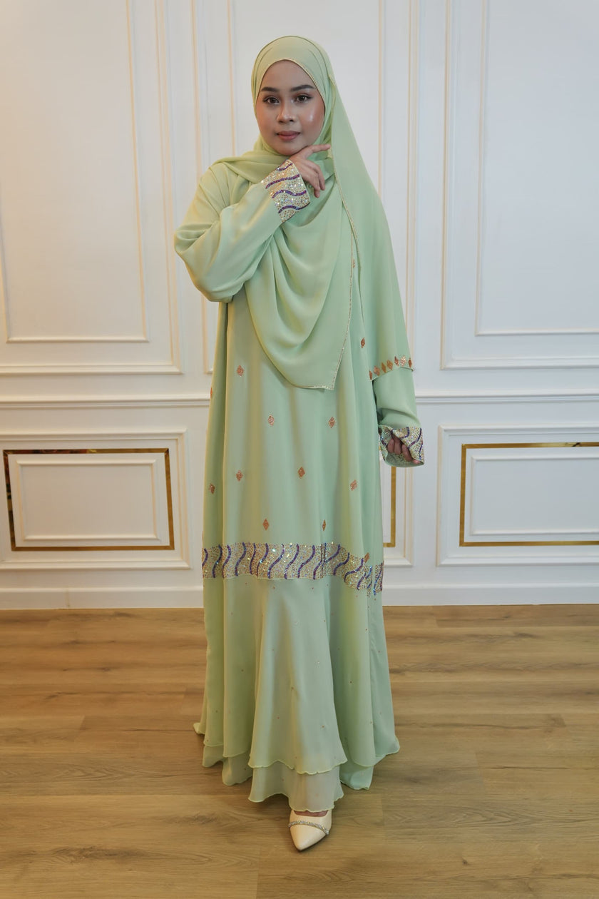 ABAYA ELISA GREEN