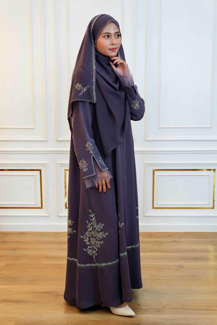 ABAYA FAYHA PURPLE