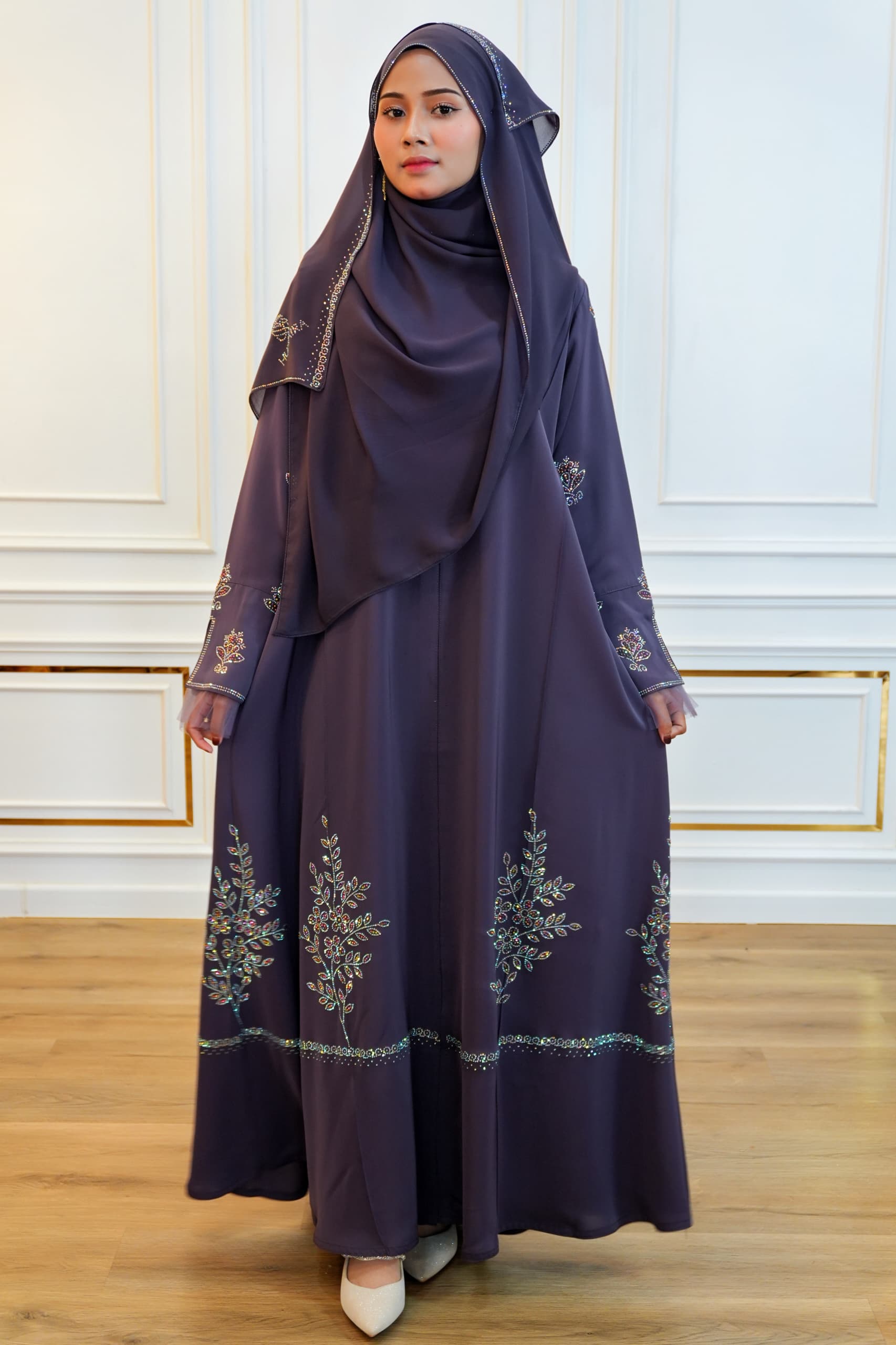 ABAYA FAYHA PURPLE