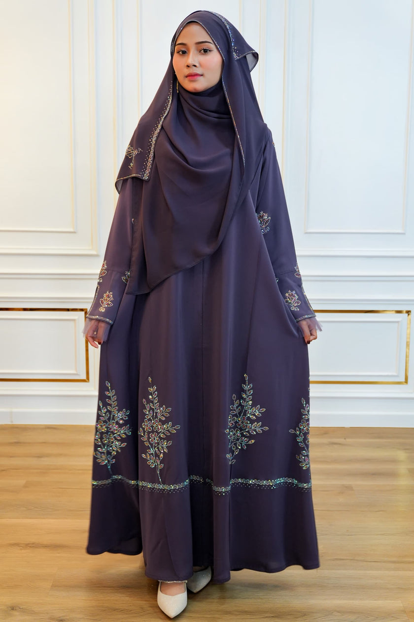 ABAYA FAYHA PURPLE
