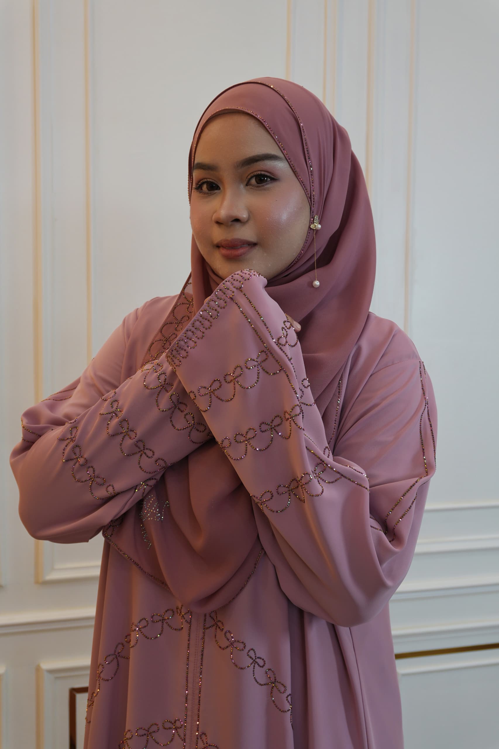 ABAYA SARA PINK