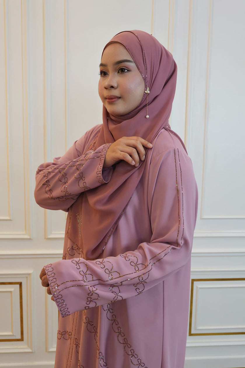 ABAYA SARA PINK