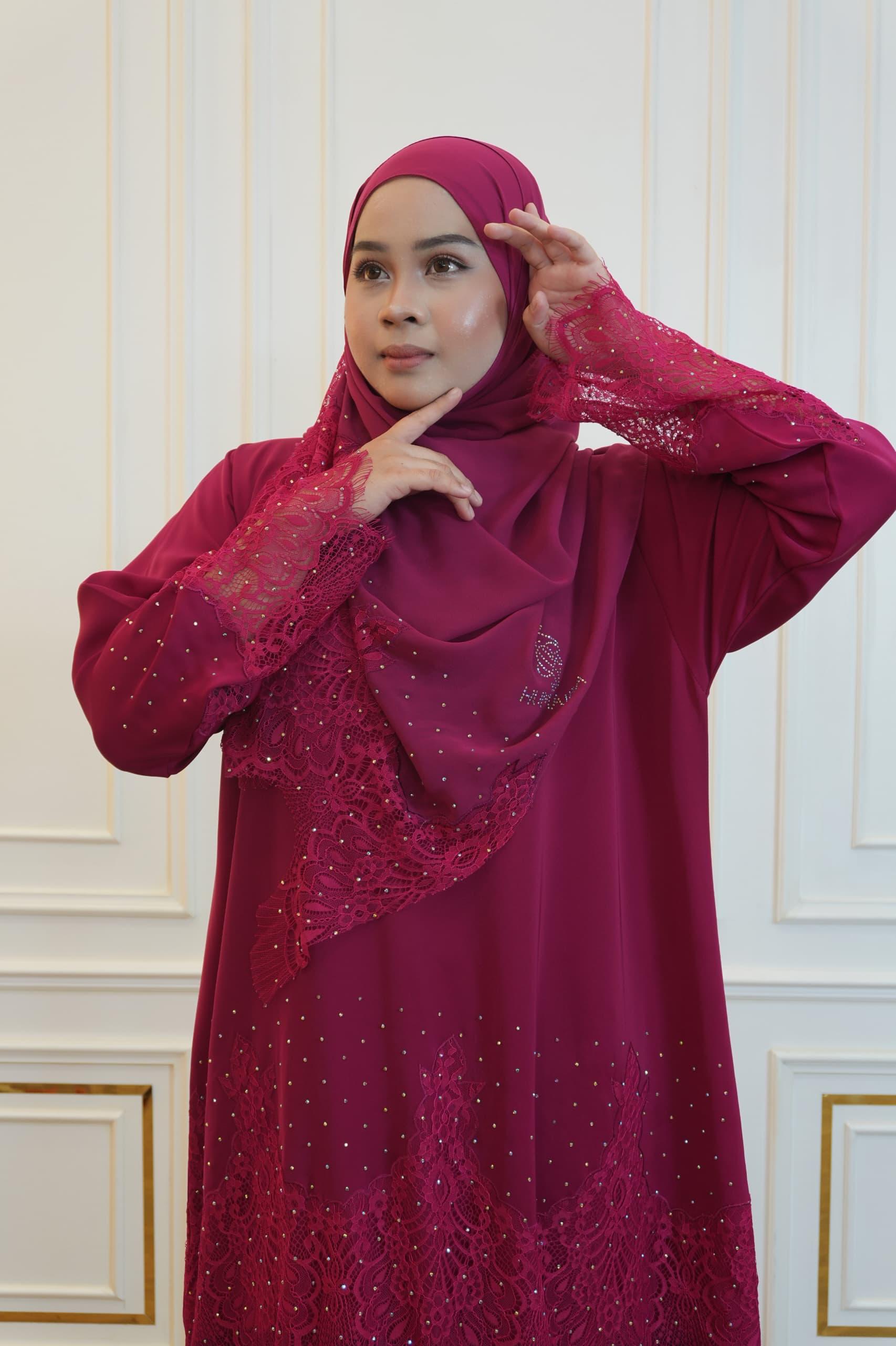 ABAYA AURORA HOT PINK