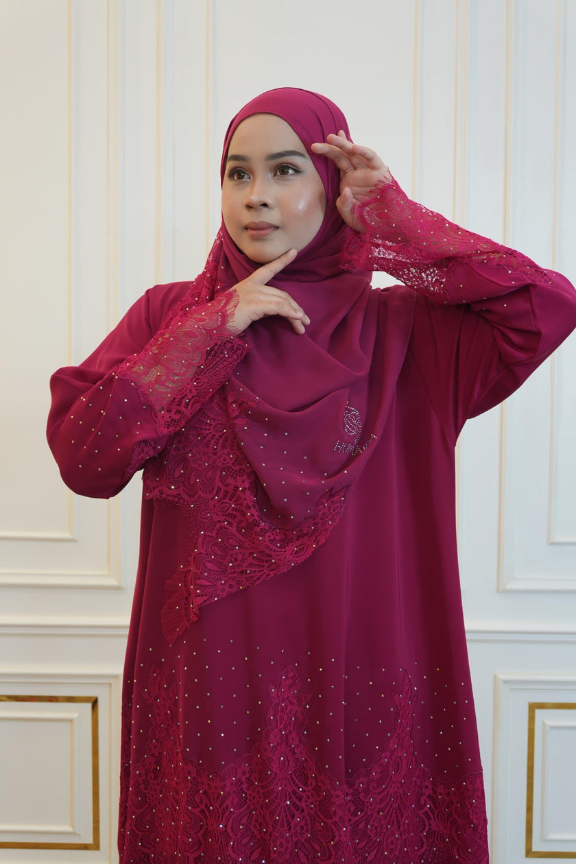 ABAYA AURORA HOT PINK