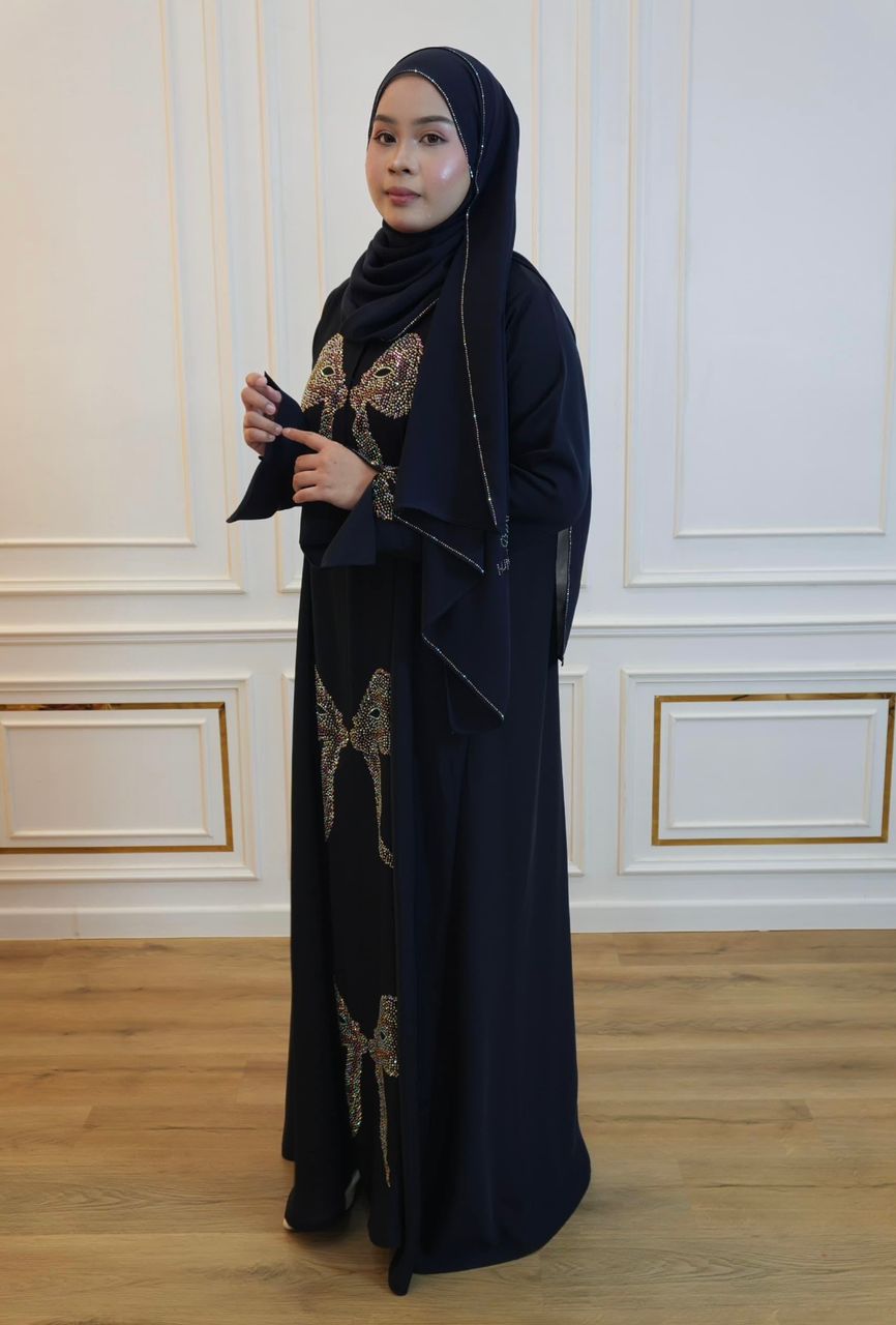 ABAYA LAYALI NAVY BLUE