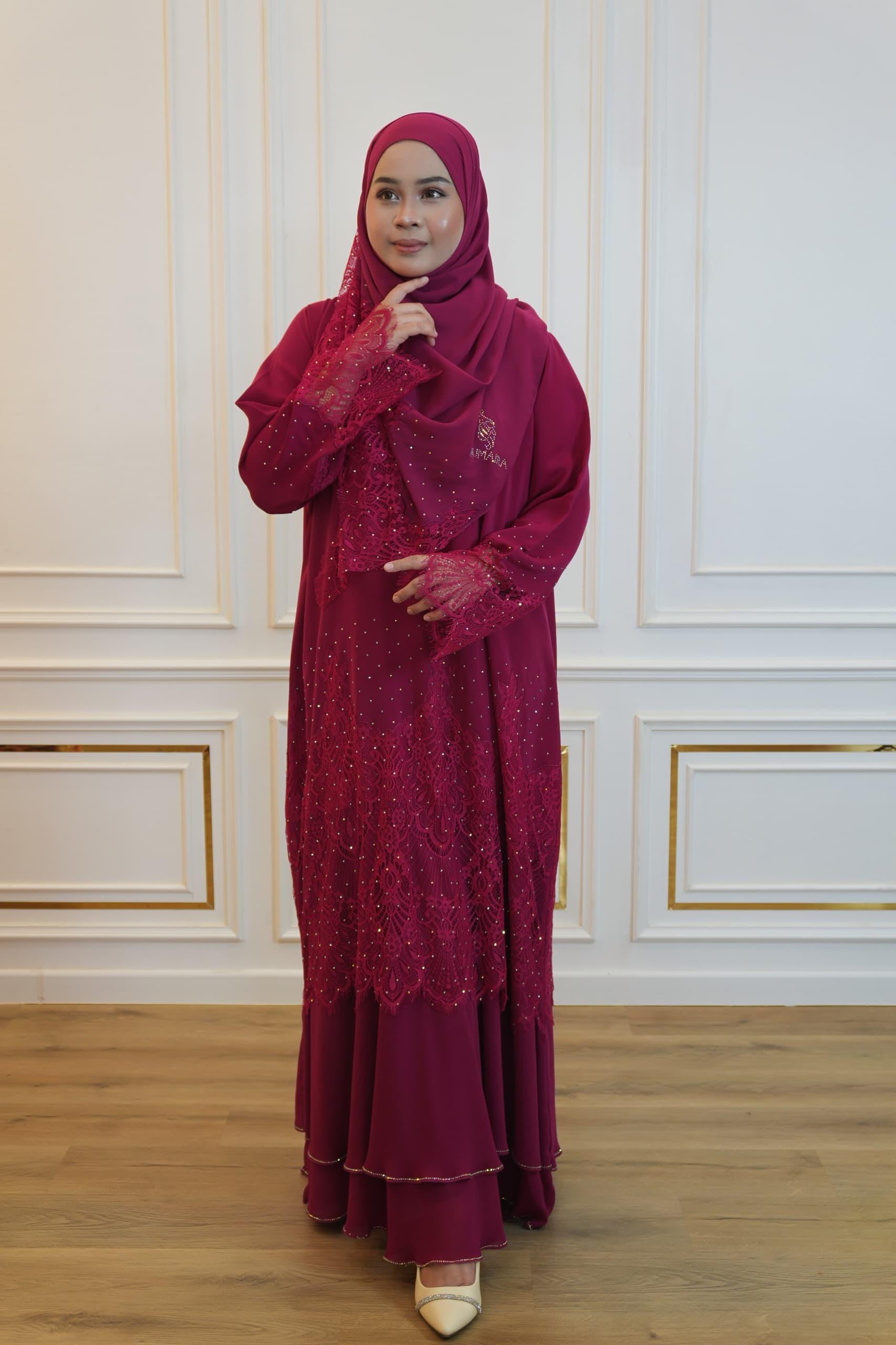 ABAYA AURORA HOT PINK
