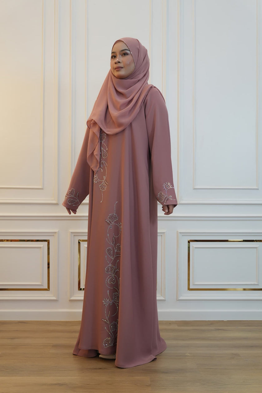 ABAYA DANIYA PINK