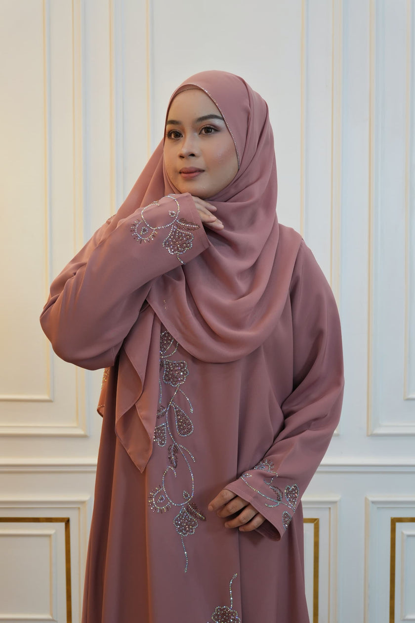 ABAYA DANIYA PINK