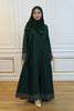 ABAYA LUNA EMERALD GREEN