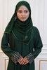 ABAYA LUNA EMERALD GREEN