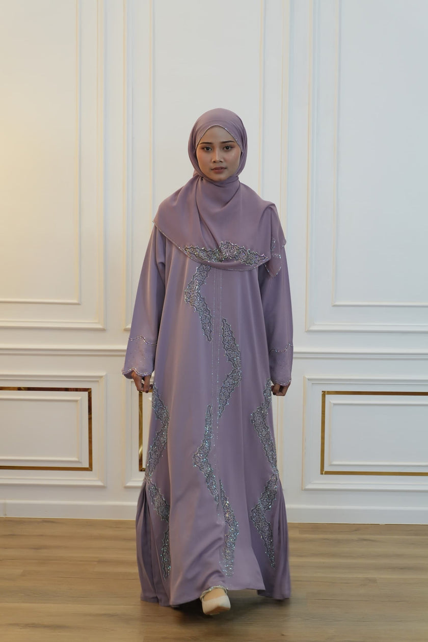 ABAYA YARA LILAC