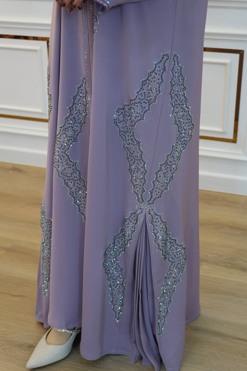 ABAYA YARA LILAC