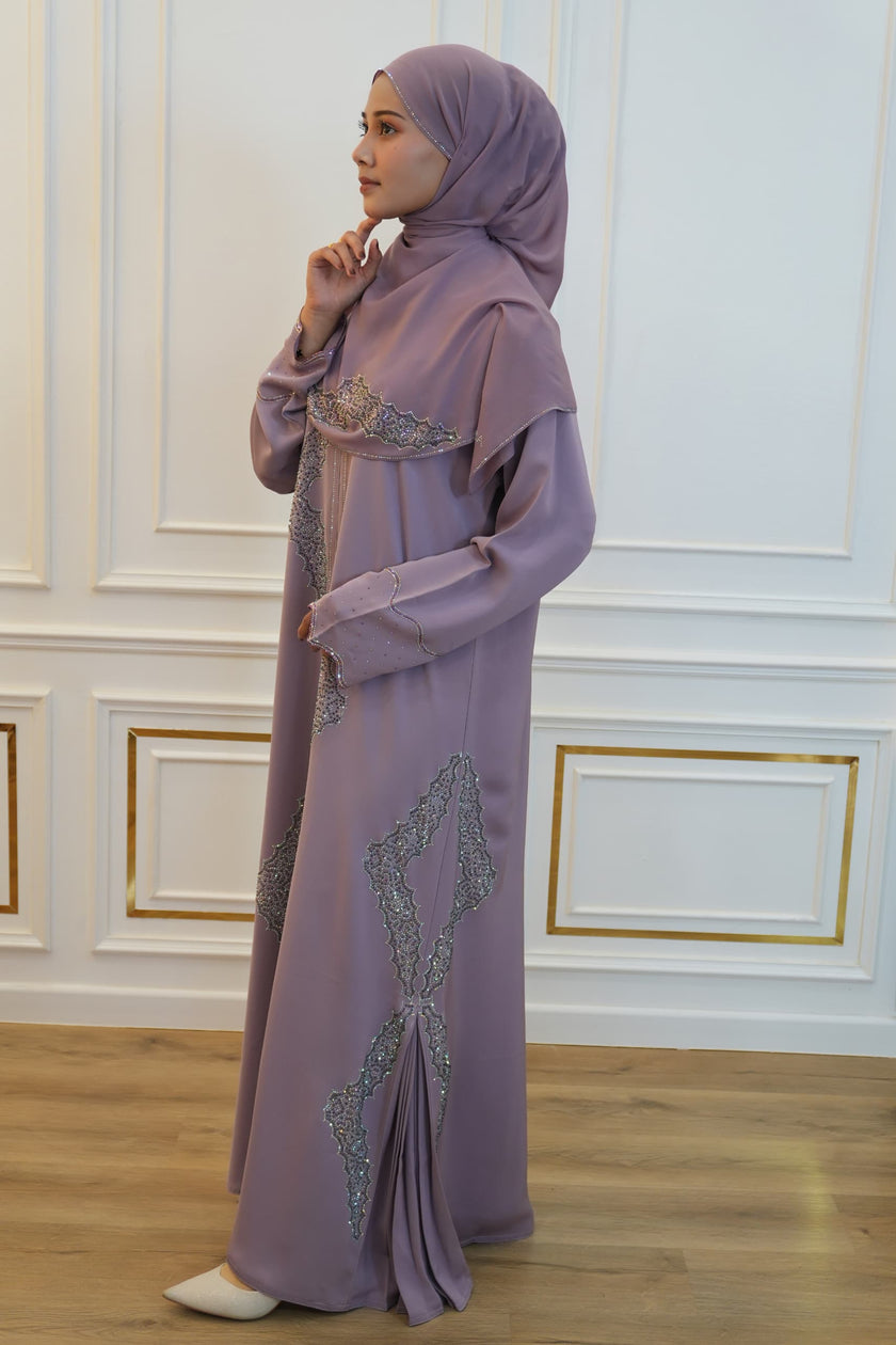 ABAYA YARA LILAC