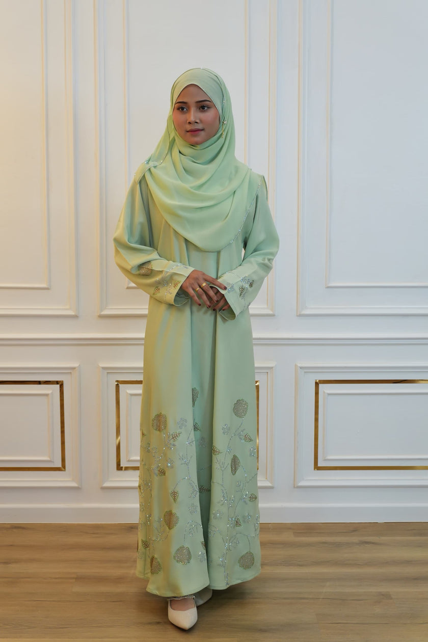 ABAYA AMARA GREEN