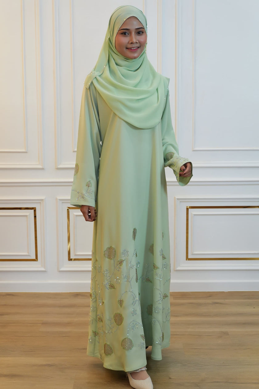 ABAYA AMARA GREEN