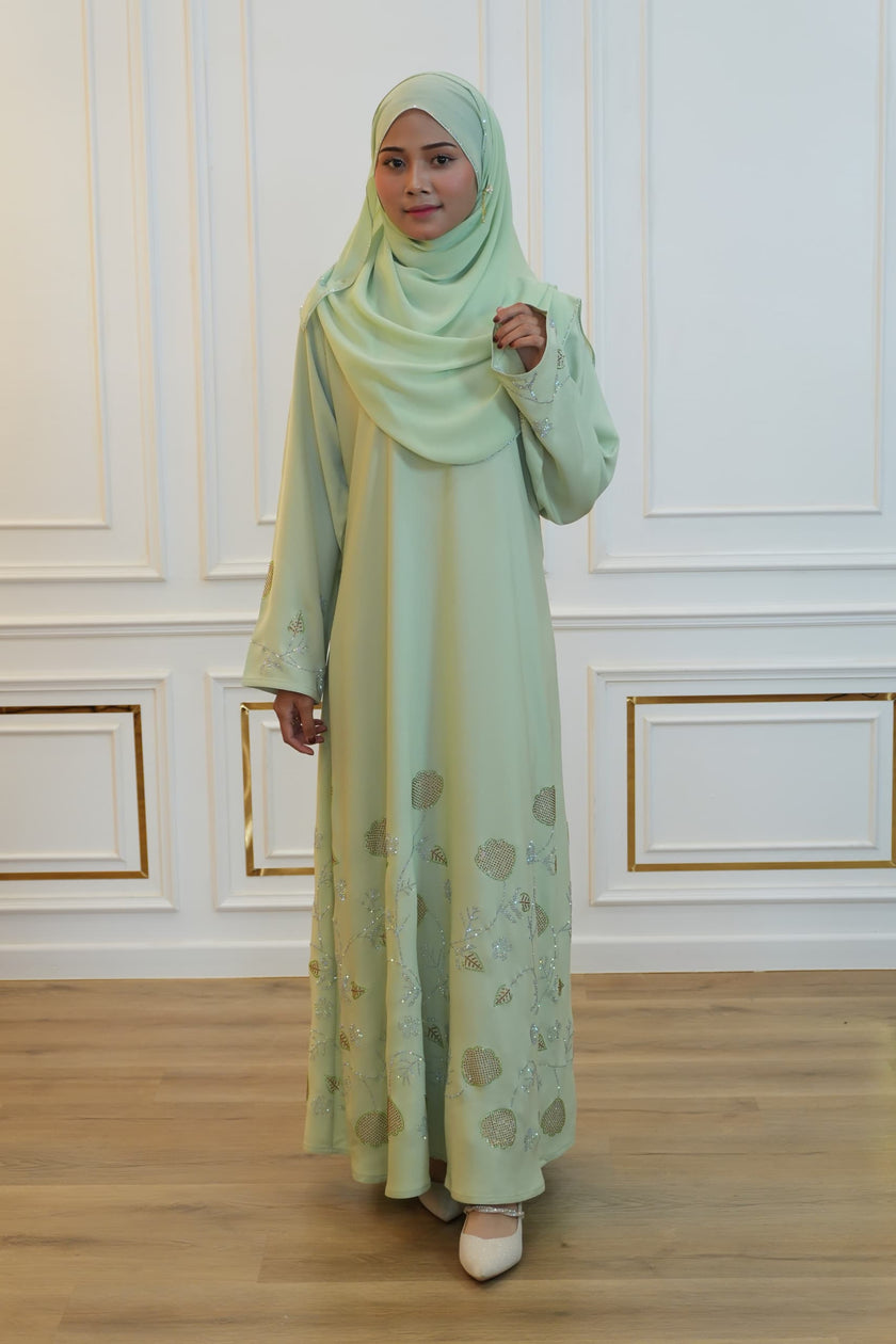 ABAYA AMARA GREEN