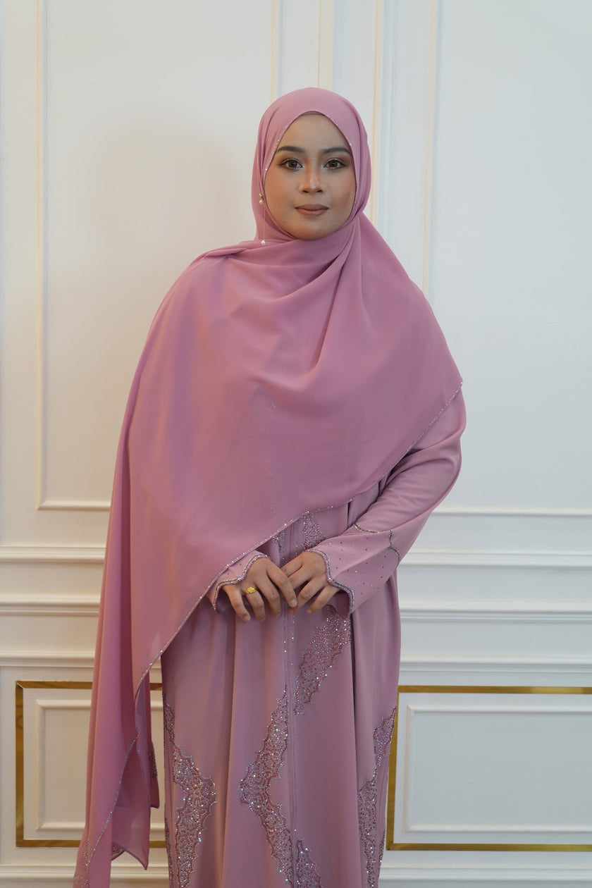 ABAYA YARA PINK