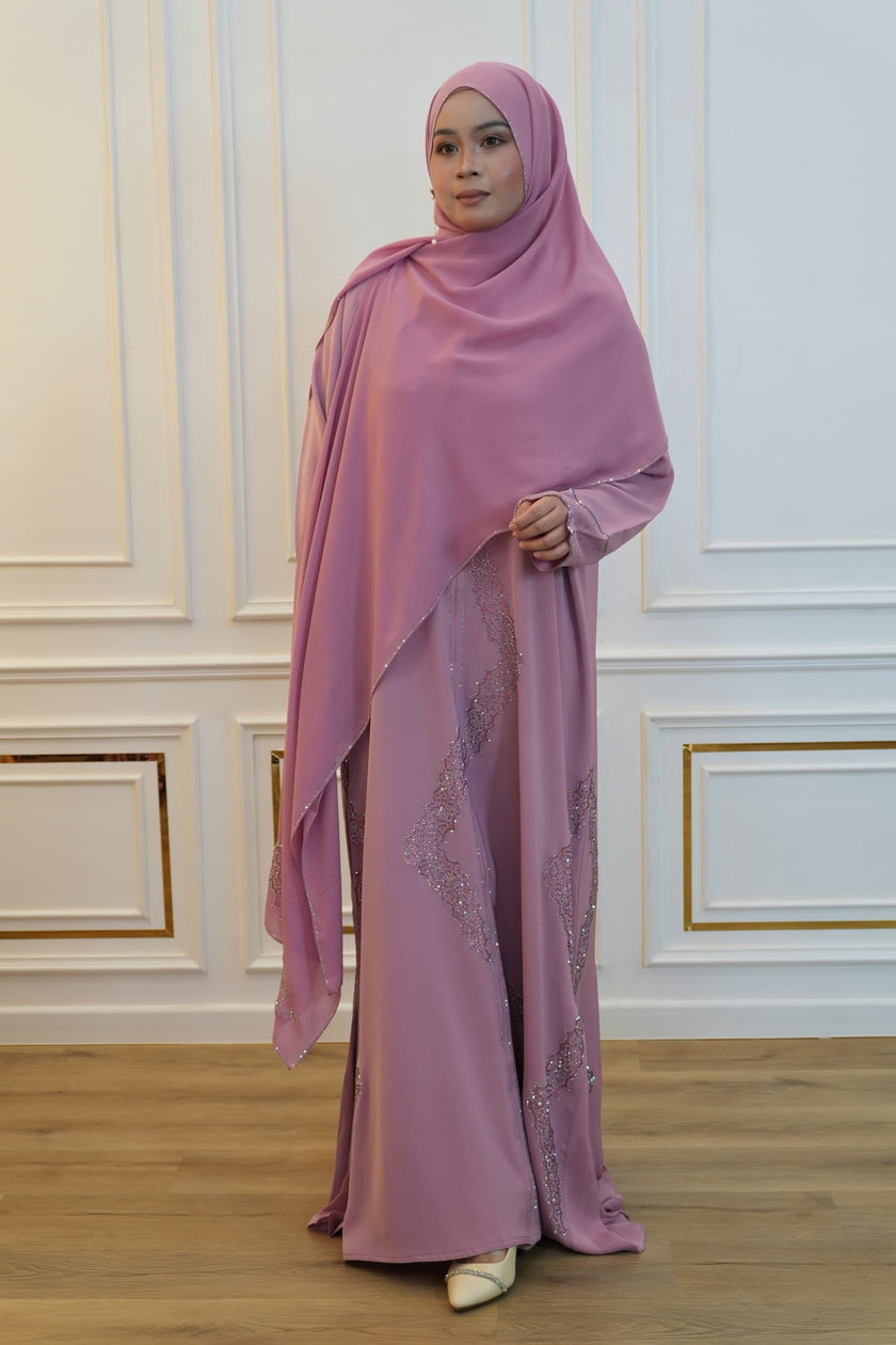 ABAYA YARA PINK