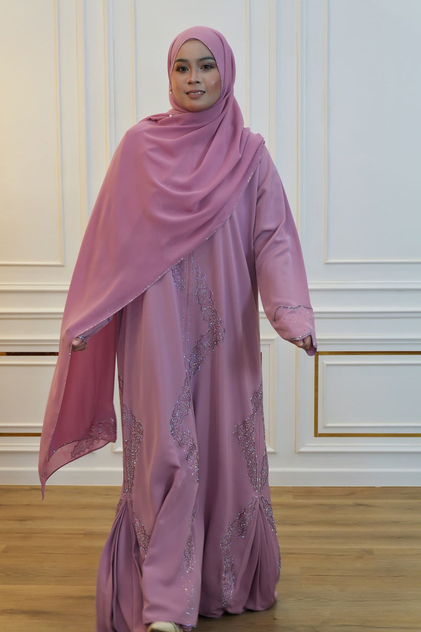 ABAYA YARA PINK