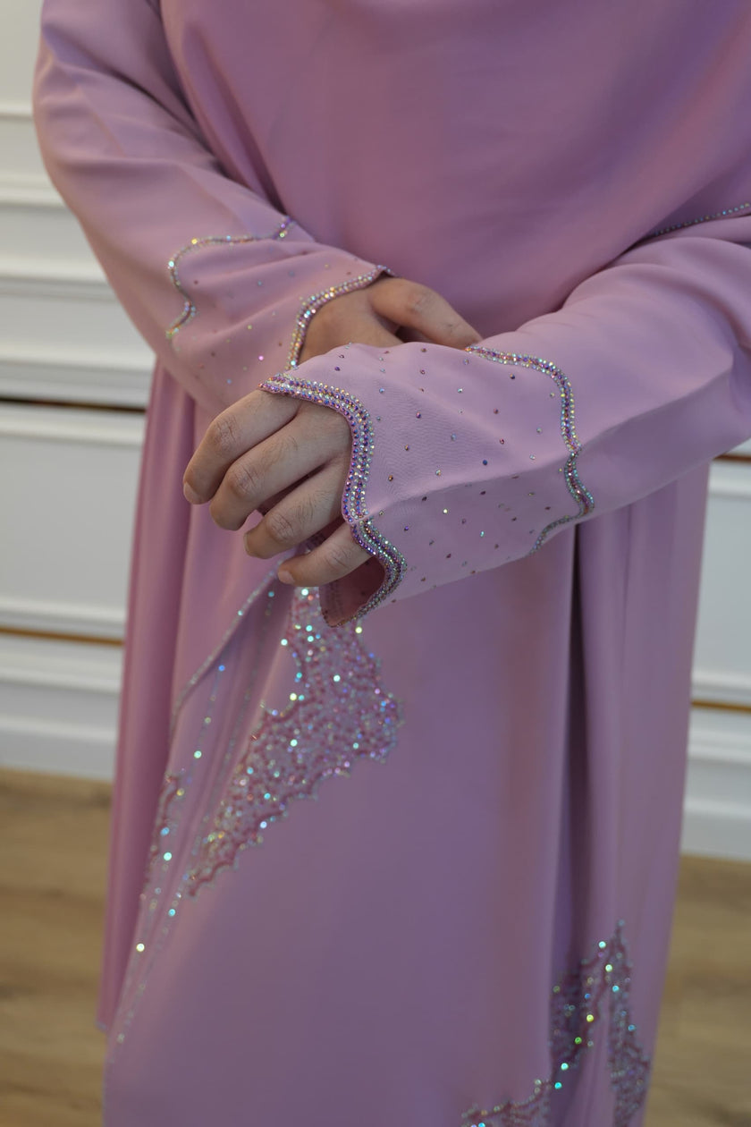 ABAYA YARA PINK