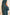 ABAYA ZIYA TEAL BLUE