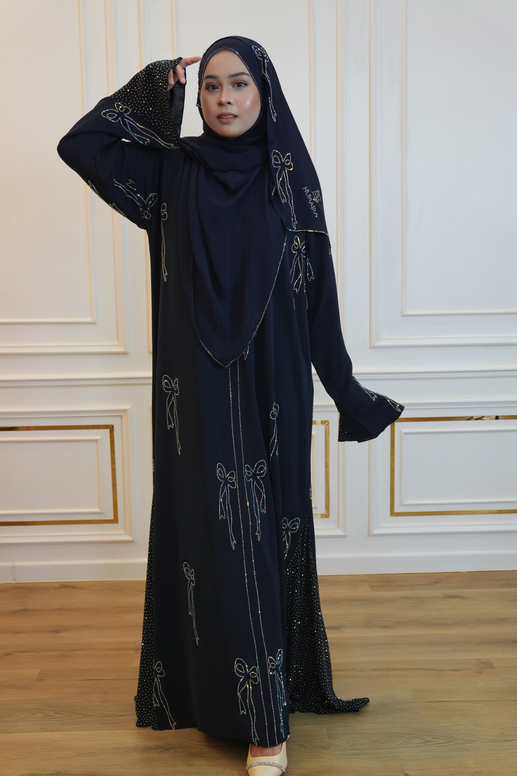 ABAYA MIRA NAVY BLUE
