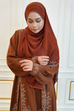ABAYA DIYA BROWN