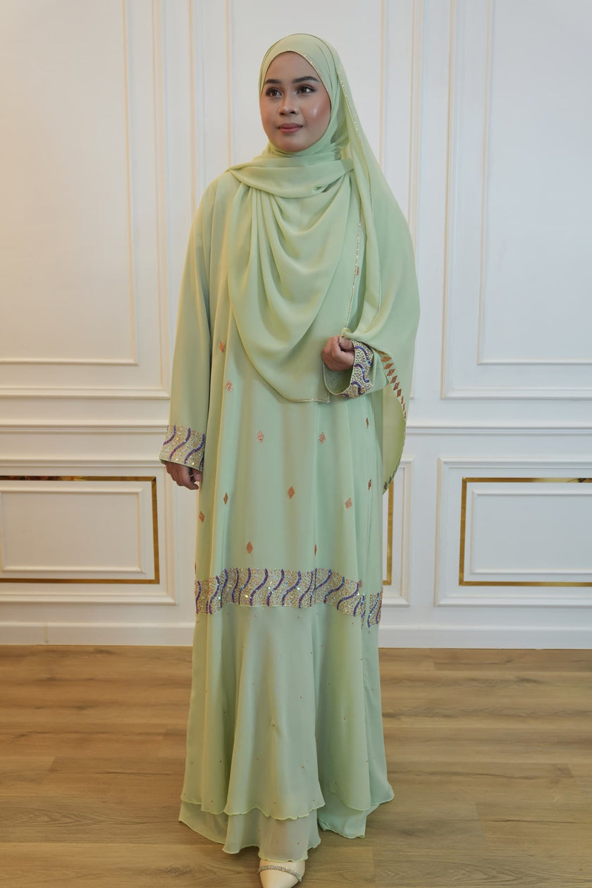 ABAYA ELISA GREEN