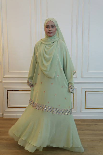 ABAYA ELISA GREEN