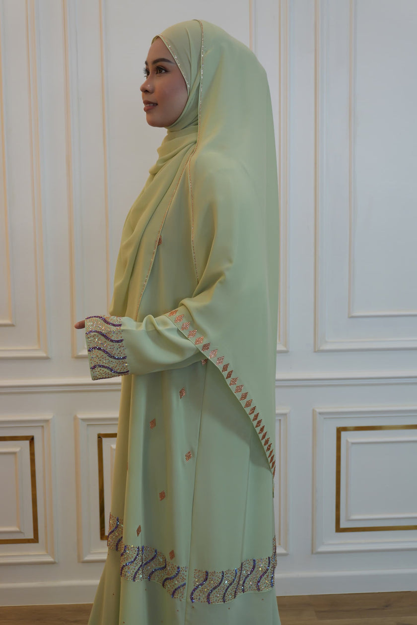 ABAYA ELISA GREEN