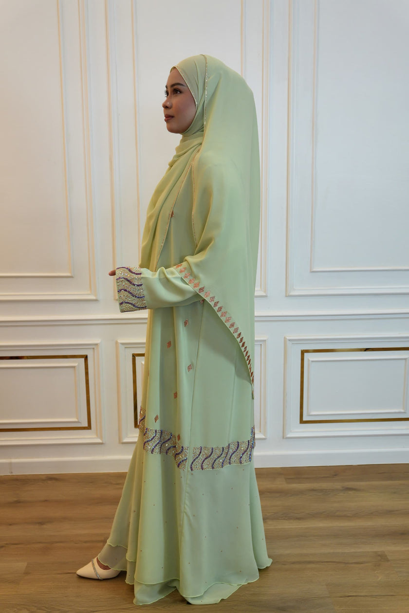 ABAYA ELISA GREEN