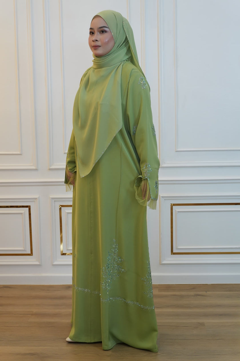 ABAYA FAYHA GREEN