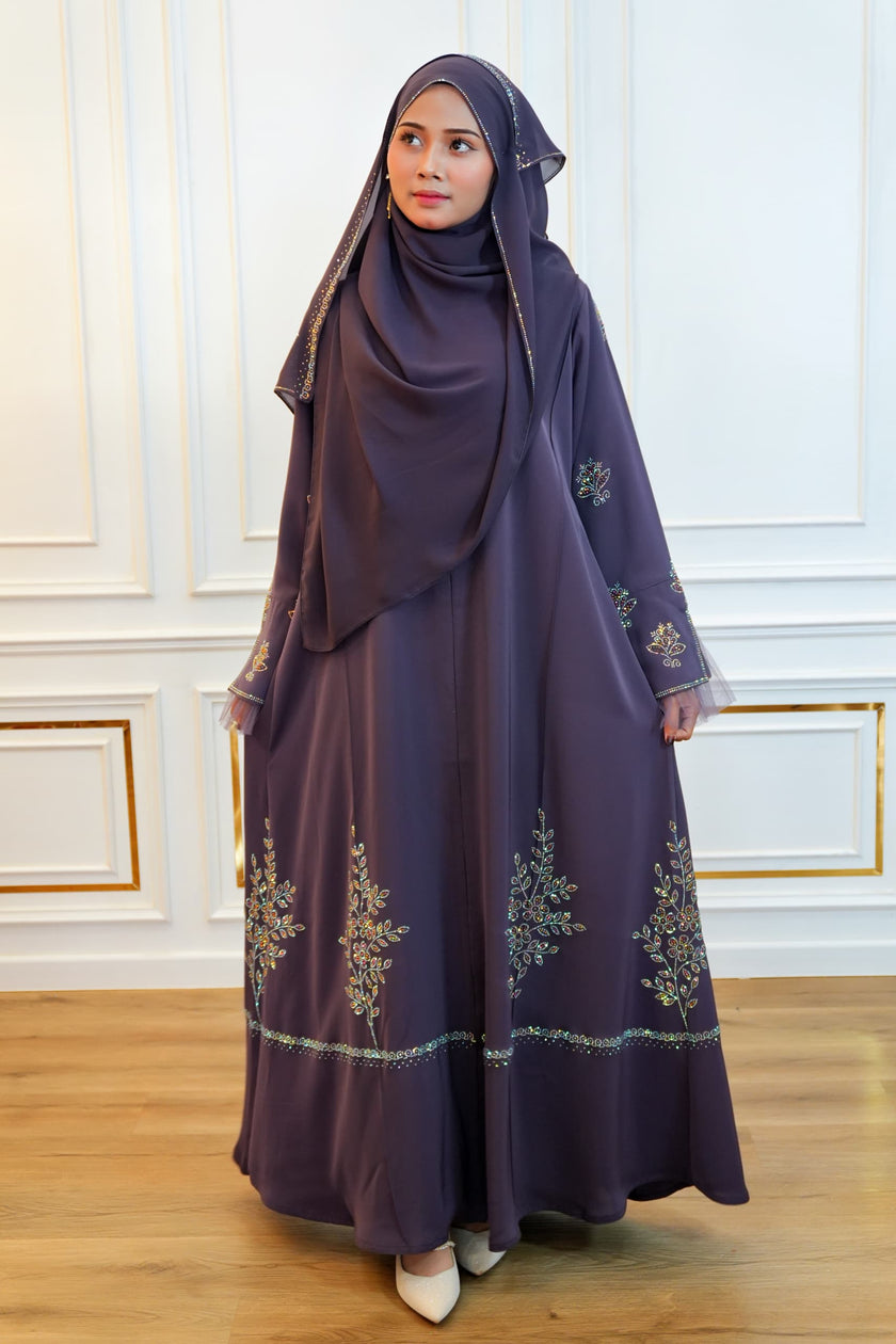 ABAYA FAYHA PURPLE