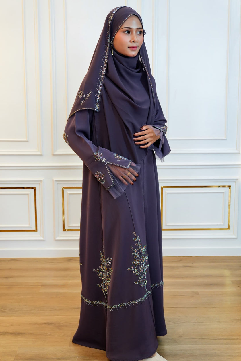 ABAYA FAYHA PURPLE
