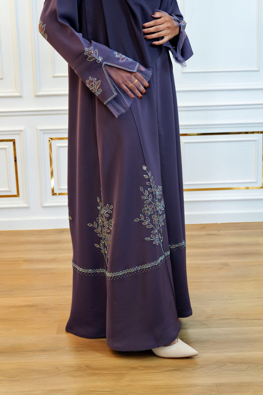 ABAYA FAYHA PURPLE