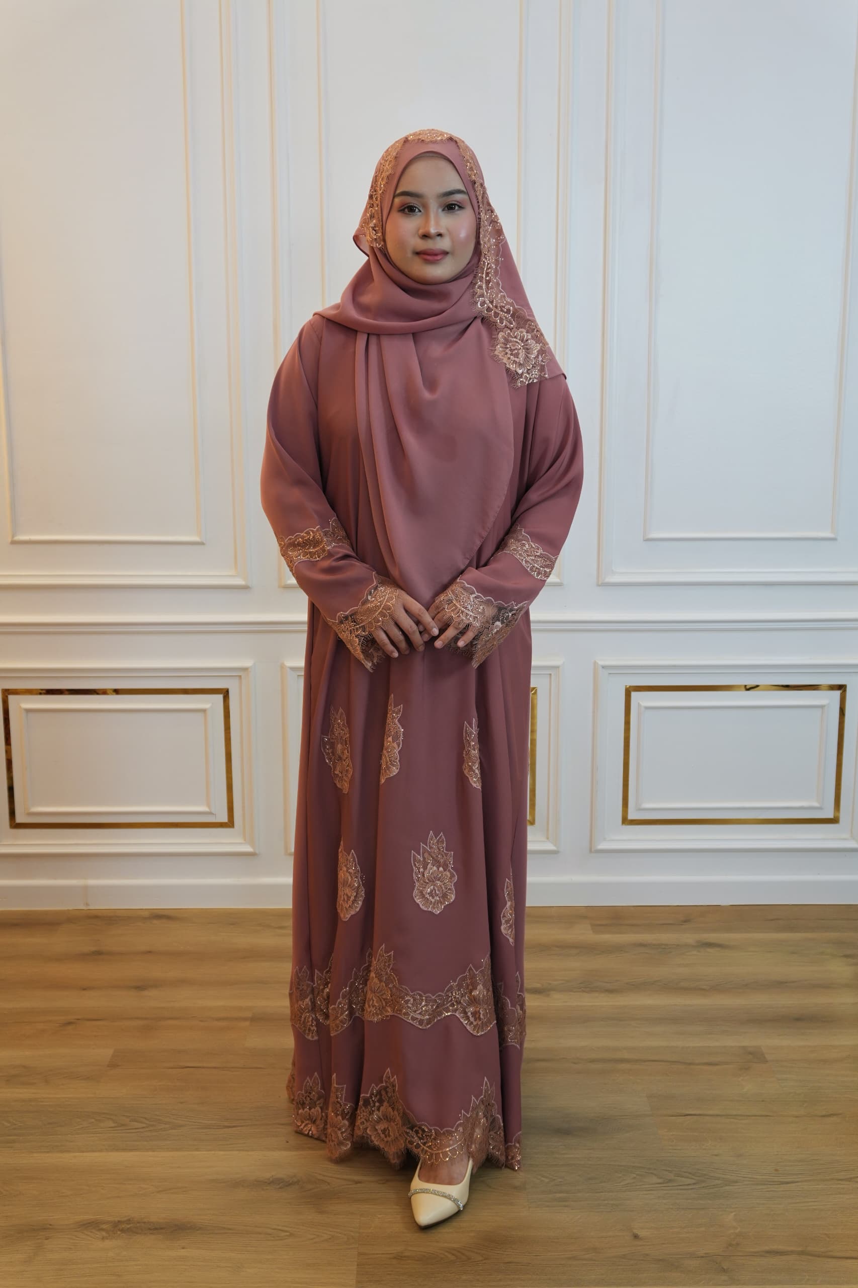 ABAYA LAZEEZAH PINK