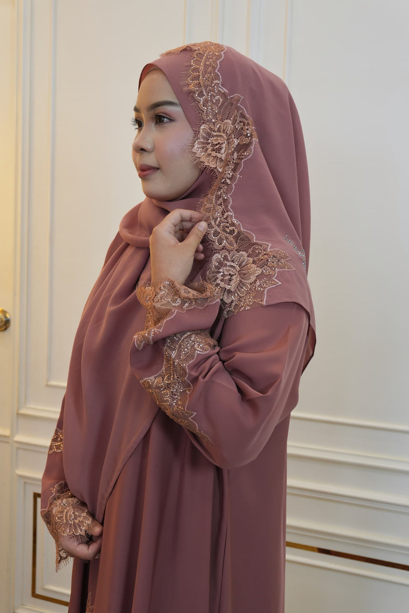 ABAYA LAZEEZAH PINK