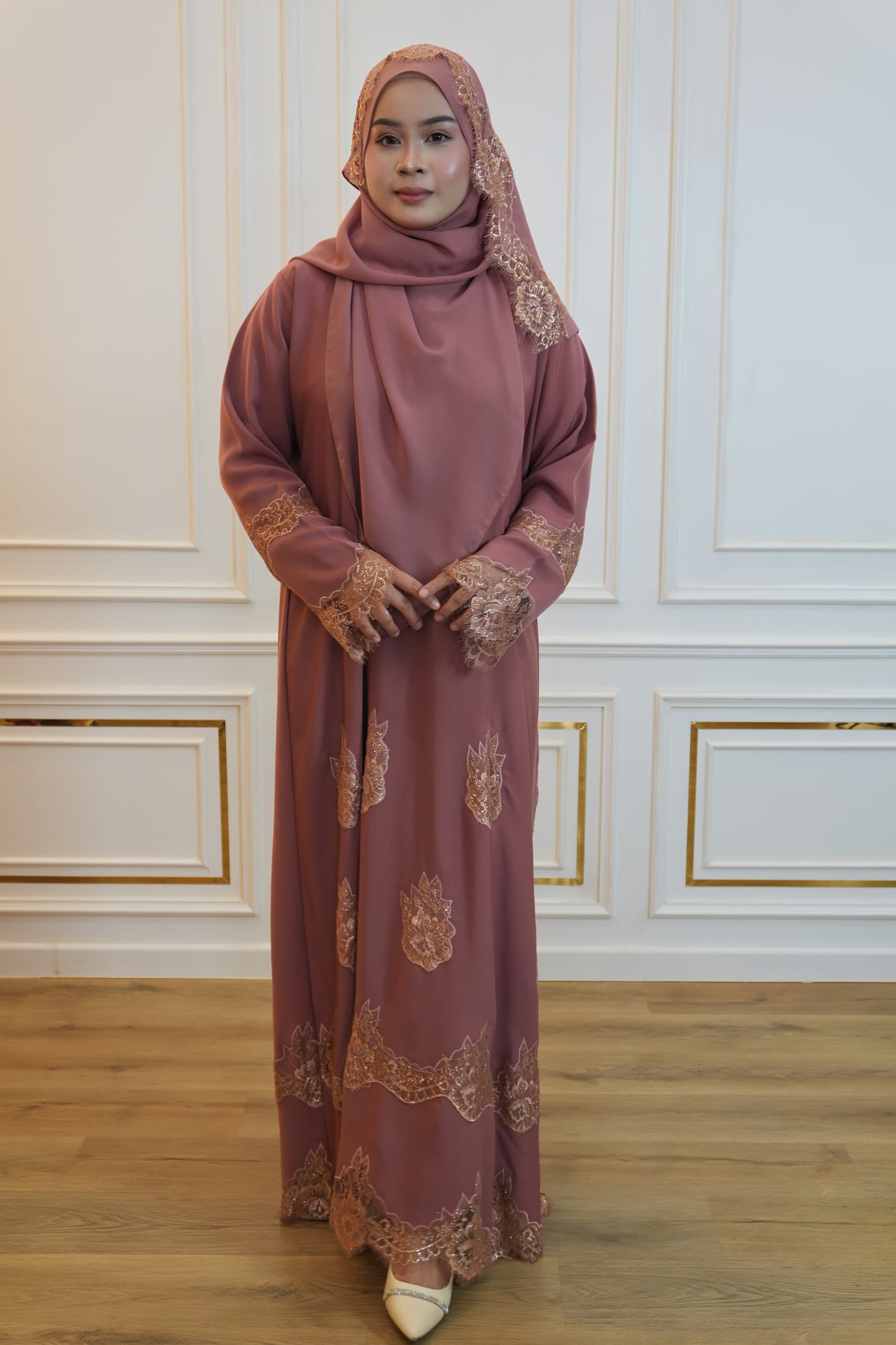 ABAYA LAZEEZAH PINK