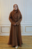 ABAYA LINA BROWN