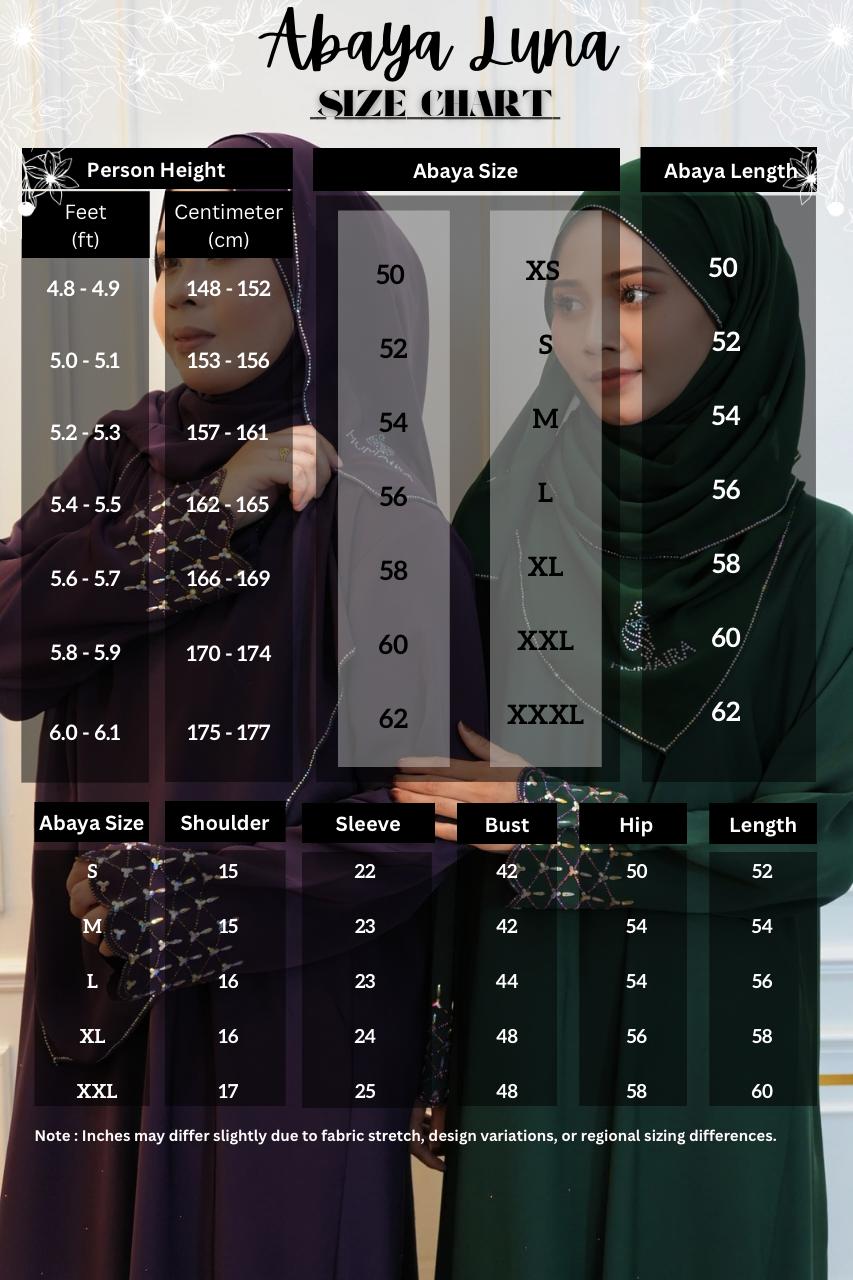 ABAYA LUNA PURPLE