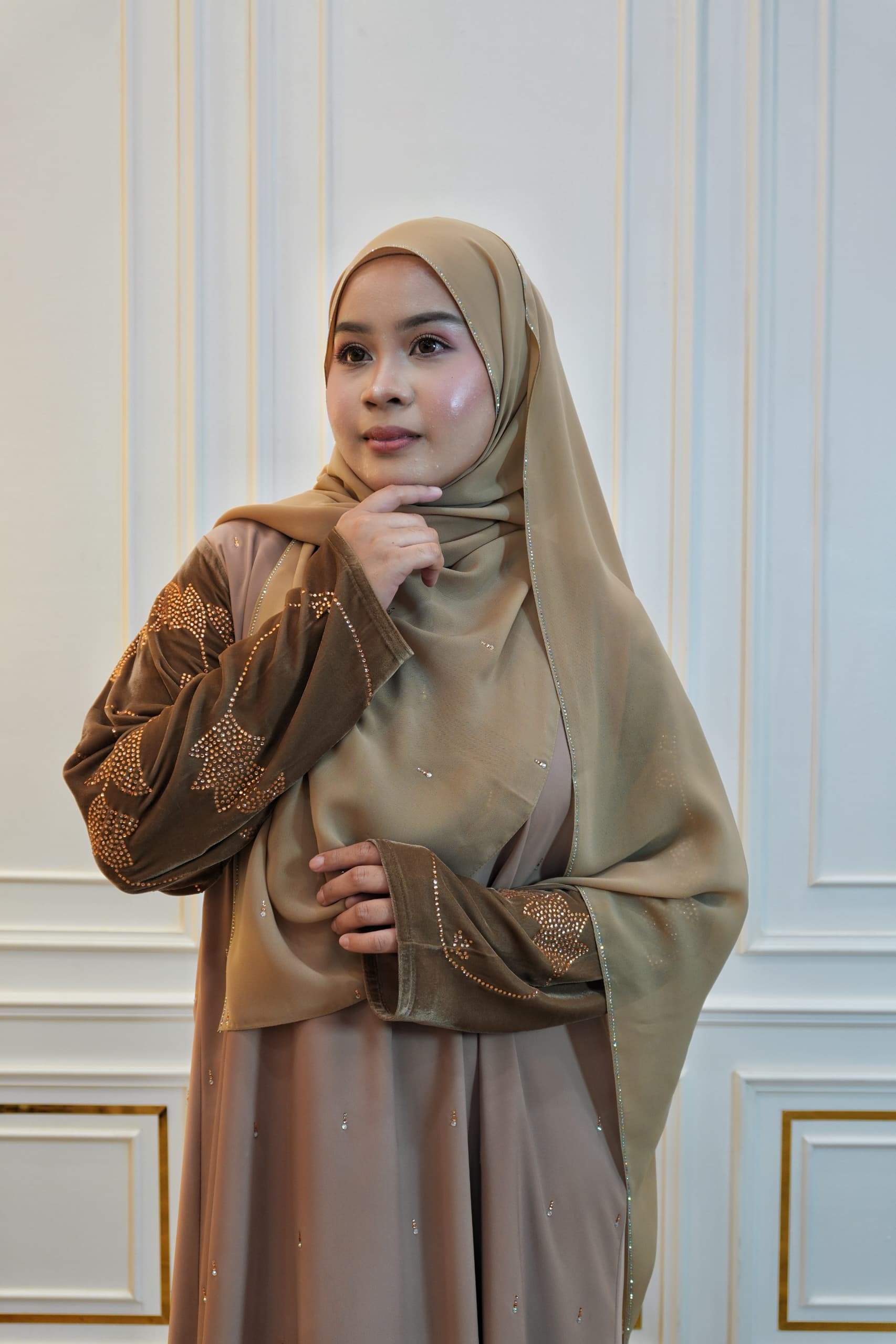 ABAYA MAYA ROSE GOLD