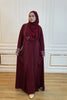 ABAYA NYLA MAROON