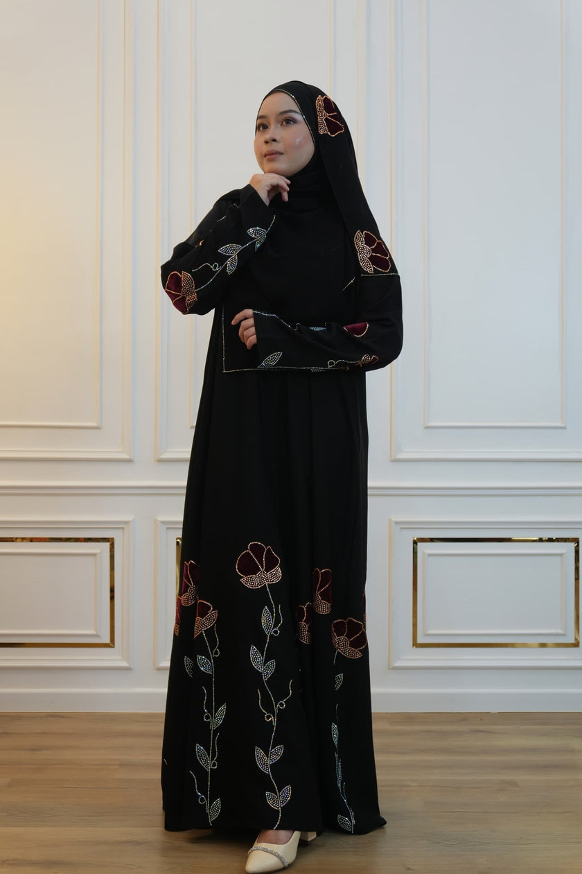 ABAYA SAFWA BLACK