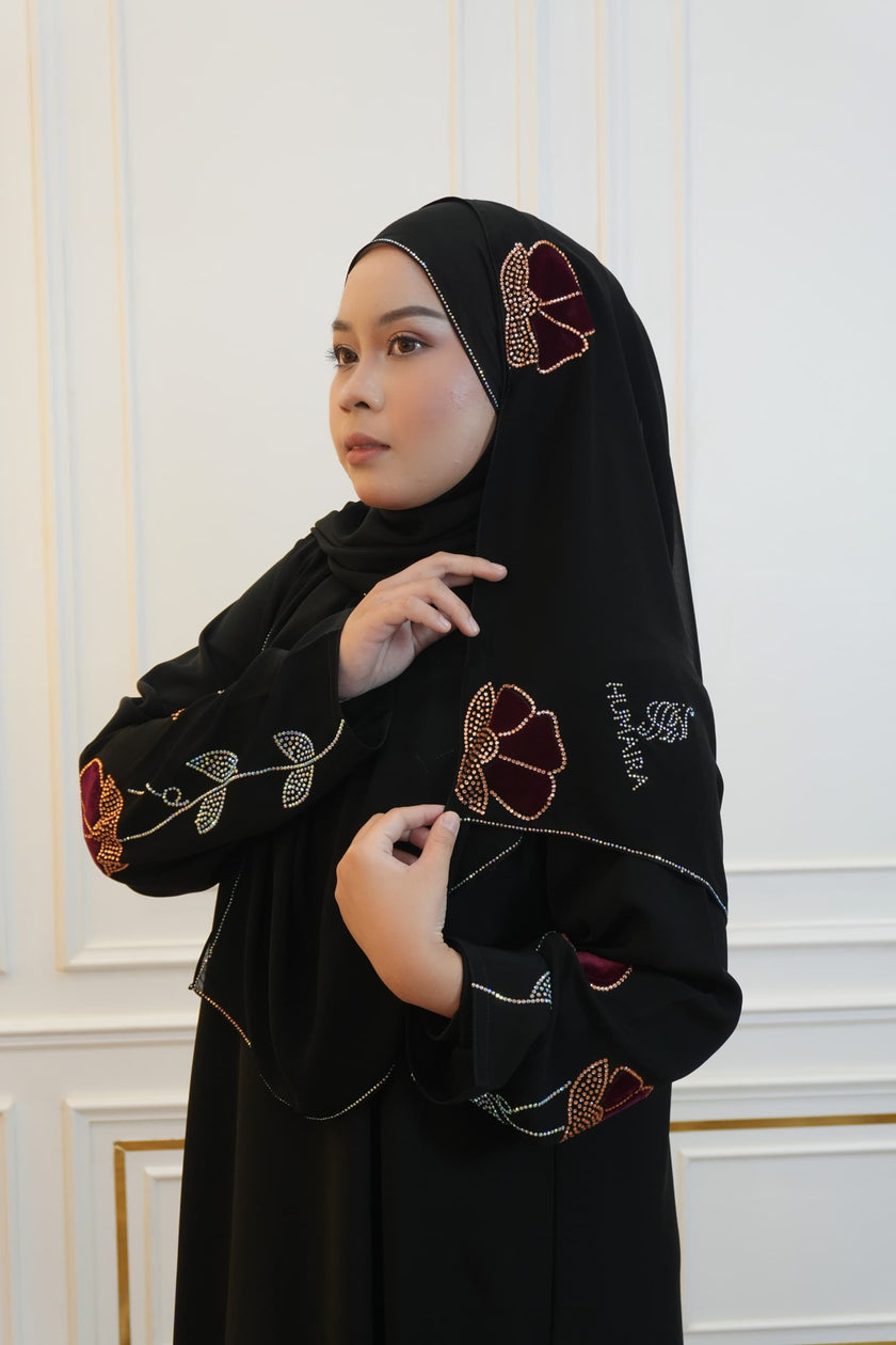 ABAYA SAFWA BLACK