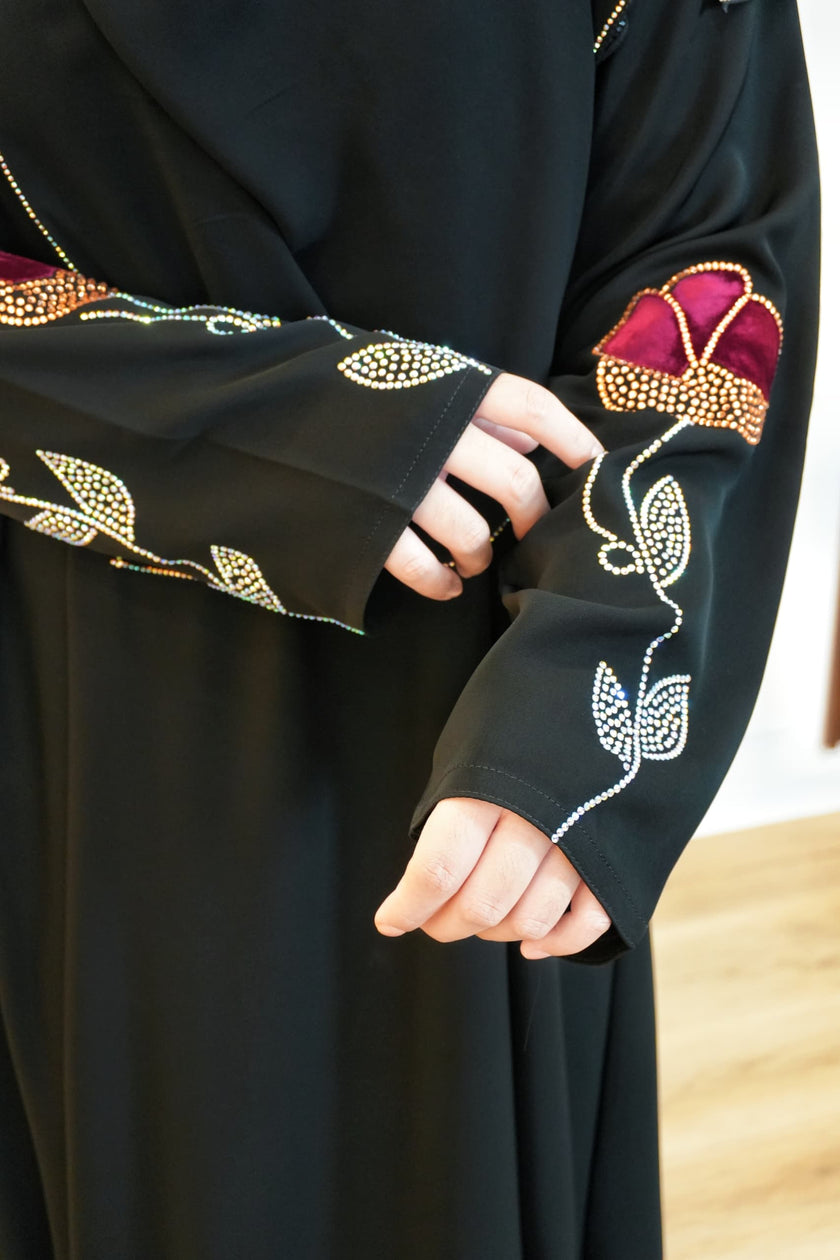 ABAYA SAFWA BLACK