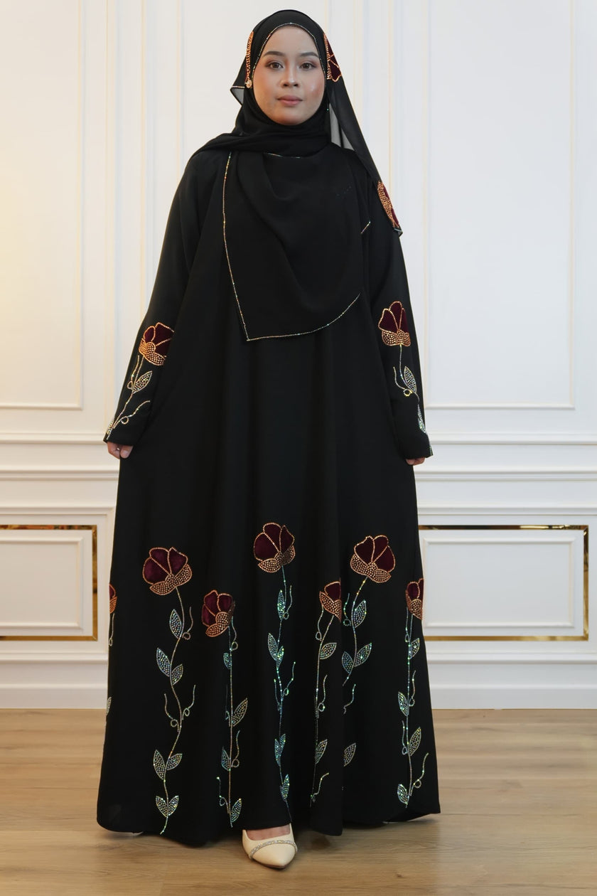 ABAYA SAFWA BLACK