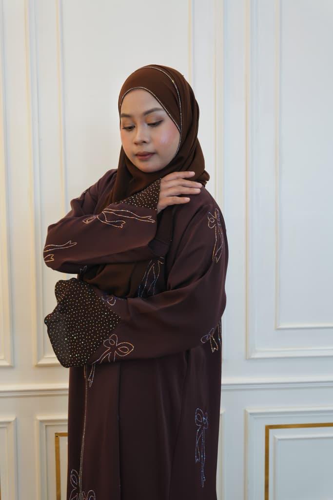 ABAYA MIRA BROWN